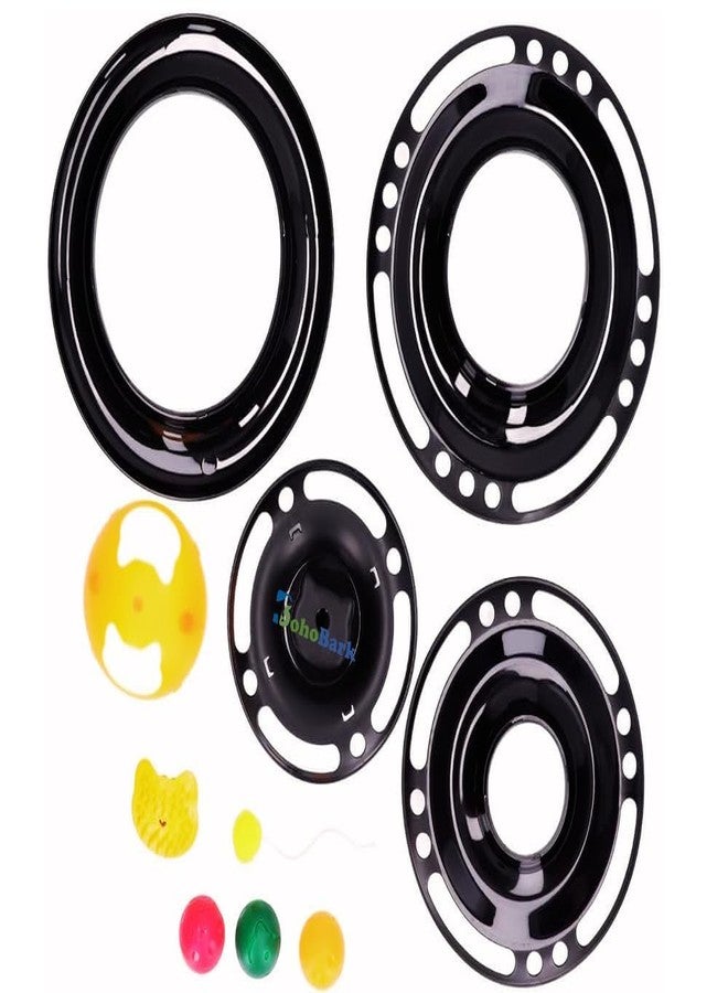 KittuPet Cat Toy Roller Cat Toys Interactive with Three Colorful Ball Interactive Kitten Fun Mental Physical Exercise Puzzle Toys for Indoor Color Random Color Pack of 1 - Image 3